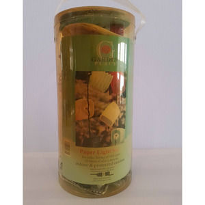 Garden Place Paper Light Set of 10 Lights NIB